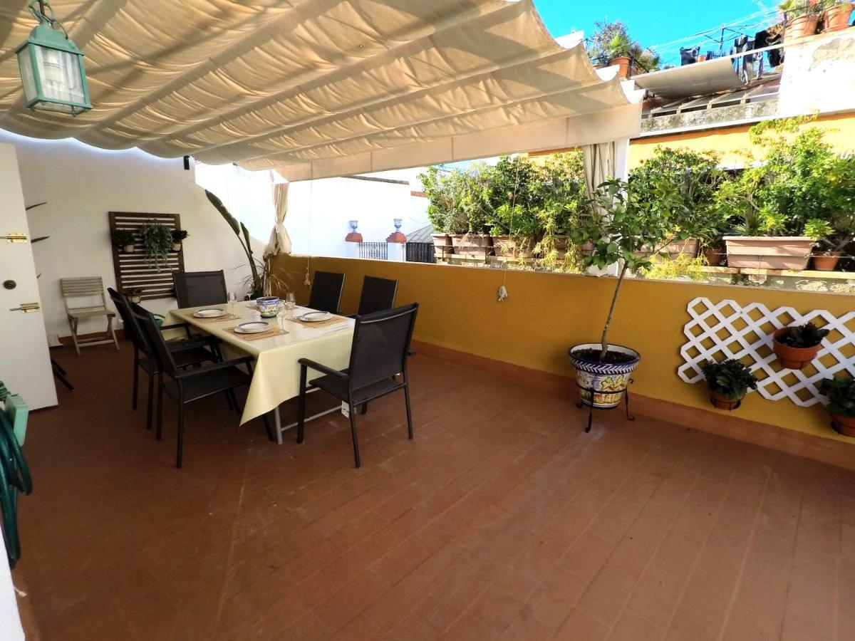 Duplex Acogedor Con Gran Terraza En Pleno Centro De Sevilla! Bagian luar foto